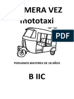 Mototaxi 1era Vez Peruanos