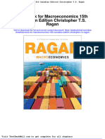 Full Download Test Bank For Macroeconomics 15th Canadian Edition Christopher T S Ragan PDF Full Chapter