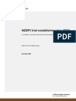 2022 16 NZDFI Trial Establishment in 2021