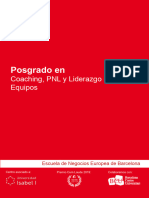 Posgrado en Coaching PNL y Liderazgo de Equipos