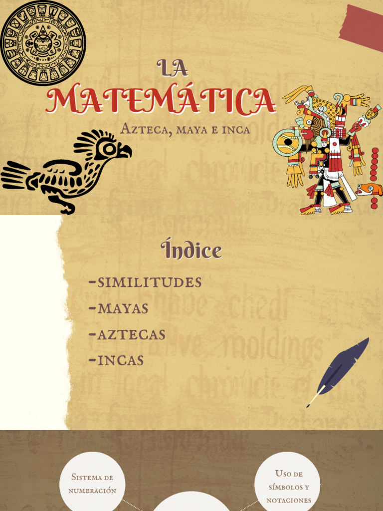 La Matemática Azteca, Maya e Inca | PDF