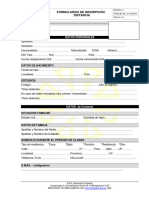 Formularios para Tecnicaturas DISTANCIA