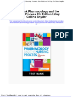 Full Download Test Bank Pharmacology and The Nursing Process 9th Edition Lilley Collins Snyder PDF Full Chapter