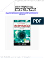Full Download Test Bank Pathophysiology Introductory Concepts and Clinical Perspectives 2nd Edition Capriotti PDF Full Chapter