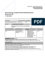 Französisch Basis-Kurs B1 Semester1