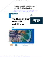 Full Download Test Bank The Human Body Health Illness 5th Edition Herlihy PDF Full Chapter