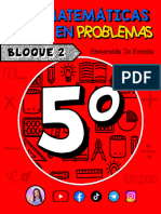 ?5° LAS MATEMATICAS ESTÁN EN PROBLEMAS - BLOQUE 2 Esmeralda Te Enseña?