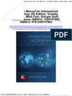 Full Download Solution Manual For International Accounting 5th Edition Timothy Doupnik Mark Finn Giorgio Gotti Hector Perera Isbn10 1259747980 Isbn13 9781259747984 PDF Full Chapter
