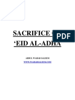 Sacrifice On Eid Al-Adha