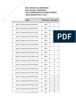 Jadwal Osca Smt1 Mhs Fix