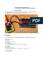 MicroPython TM1638 LED Driver