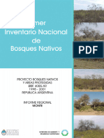 Primer Inventario Nacional de Bosques Nativos - 8 Monte