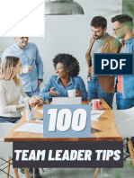 100 Team Leader Tips