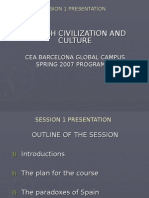 CEA Spanish Civilisation Class 1