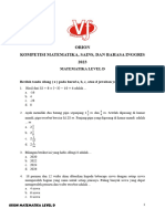 Orion Matematika Level D