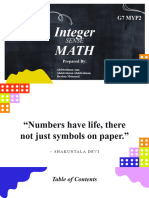 Integer G7 MYP2