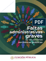 Librillo FALTAS ADMINISTRATIVAS GRAVES