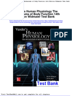 Full Download Vanders Human Physiology The Mechanisms of Body Function 14th Edition Widmaier Test Bank PDF Full Chapter
