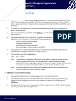 PSC Programme Regulations 2022