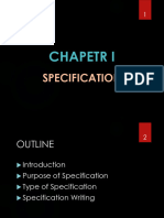 1 Specification