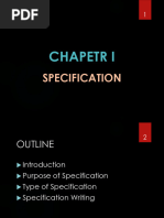 1 Specification