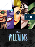 Cuaderno Villanas Disney