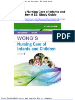 Full Download Wongs Nursing Care of Infants and Children 9 Ed Study Guide PDF Full Chapter