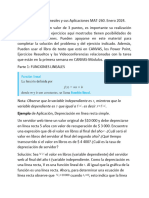 1-Tarea 1. Funciones Lineales y Sus Aplicaciones MAT-260. Enero 2024