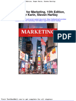 Full Download Test Bank For Marketing 15th Edition Roger Kerin Steven Hartley PDF Full Chapter