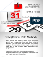 Pertemuan 9 PERT CPM