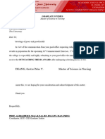 GRADUATE STUDIES Letter To Registrar Deang Thesis