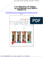 Full Download Test Bank For Marketing 7th Edition Dhruv Grewal and Michael Levy Sbn10 1260087719 PDF Full Chapter