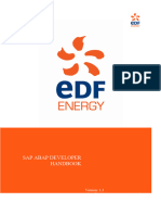 EDFE Corporate SAP - ABAP Developer Handbook v1.3