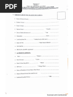 Muthalamaichar Kaapittu Thittam Form | PDF