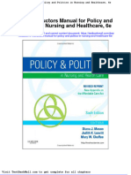 Full Download 2013 Instructors Manual For Policy and Politics in Nursing and Healthcare 6e PDF Full Chapter