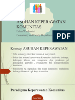 Konsep Askep Komunitas