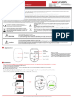 Wireless DS-PDPG12P-EG2-WE Wireless PIR-Glass Break Detector - UM - V1.0 - 202204