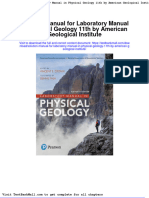 Full Download Solution Manual For Laboratory Manual in Physical Geology 11th by American Geological Institute PDF Full Chapter