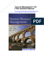Instant Download Human Resource Management 11th Edition Rue Solutions Manual PDF Full Chapter