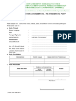 Form a Permohonan Kredensialing