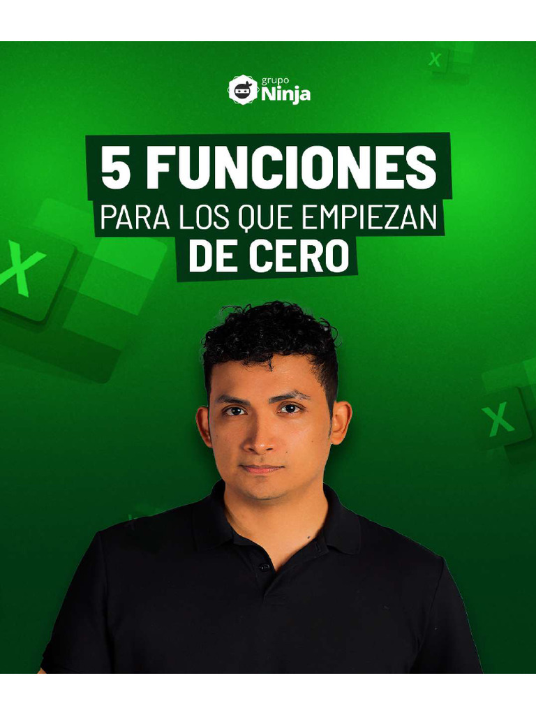 5 funciones excel pdf