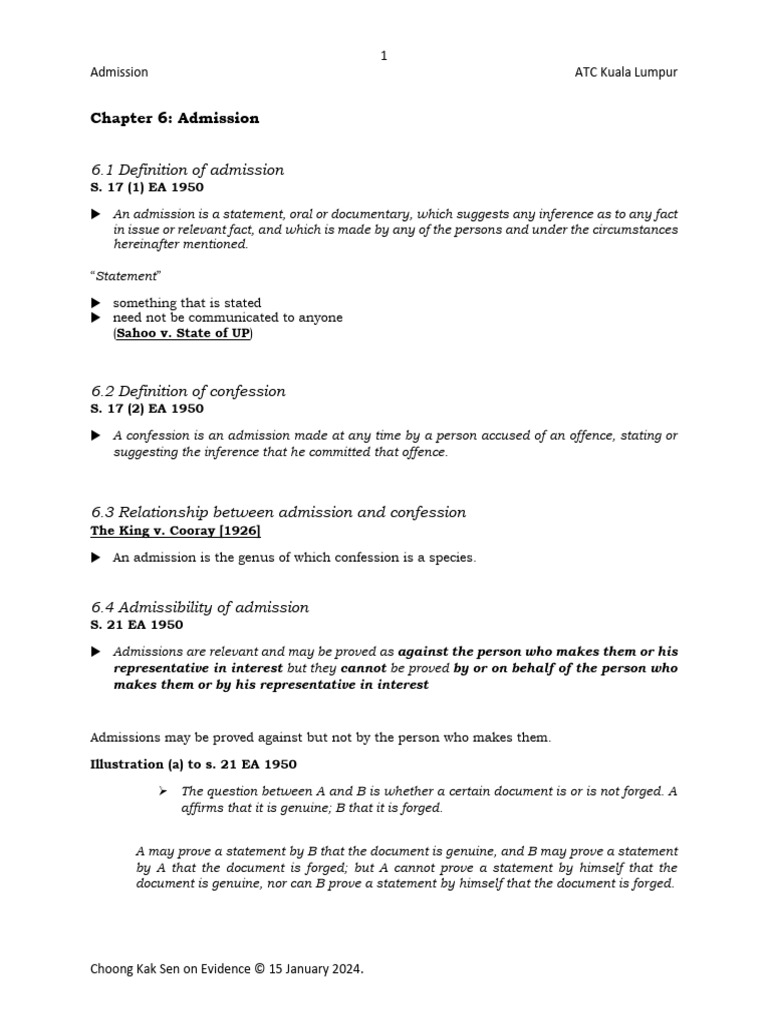 evidence-chapter-6-admissions-pdf-prejudice-legal-term