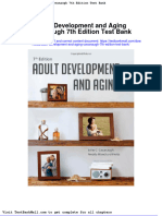 Full Download Adult Development and Aging Cavanaugh 7th Edition Test Bank PDF Full Chapter
