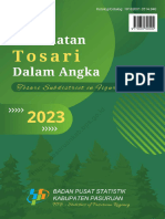 Kecamatan Tosari Dalam Angka 2023
