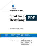 Beton II - Pertemuan 14 Desain Penulangan Kolom-1