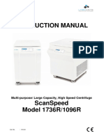 Instruction Manual - LaboGene ScanSpeed 1736R & 1096R