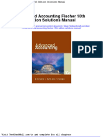 Full Download Advanced Accounting Fischer 10th Edition Solutions Manual PDF Full Chapter