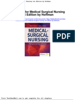 Full Download Test Bank For Medical Surgical Nursing 1st Edition by Hoffman PDF Full Chapter