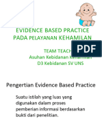 7 Evidence Based Practice Kehamilan