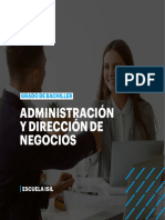 Administración Y Dirección de Negocios